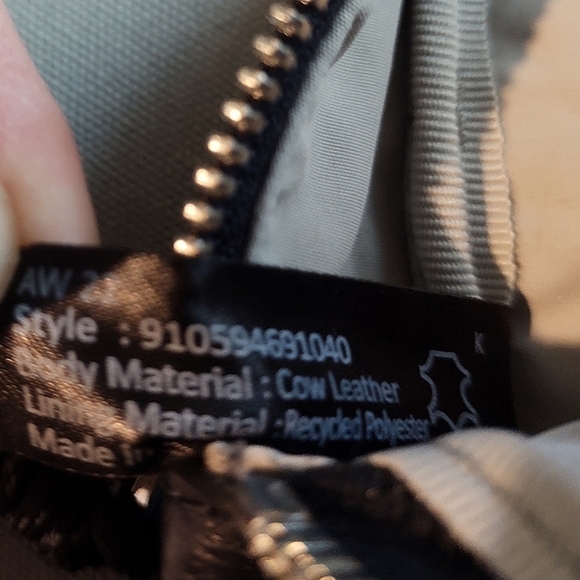 ECCO Leather Crossbody Dark Navy Blue | Night Ocean  NWT UNISEX Design - Picture 15 of 16